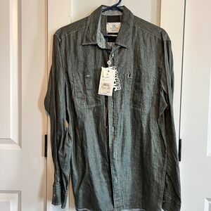 Men's Bugatchi Uomo Dress Shirt (M)